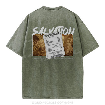 Salvation Christian Washed T-Shirt