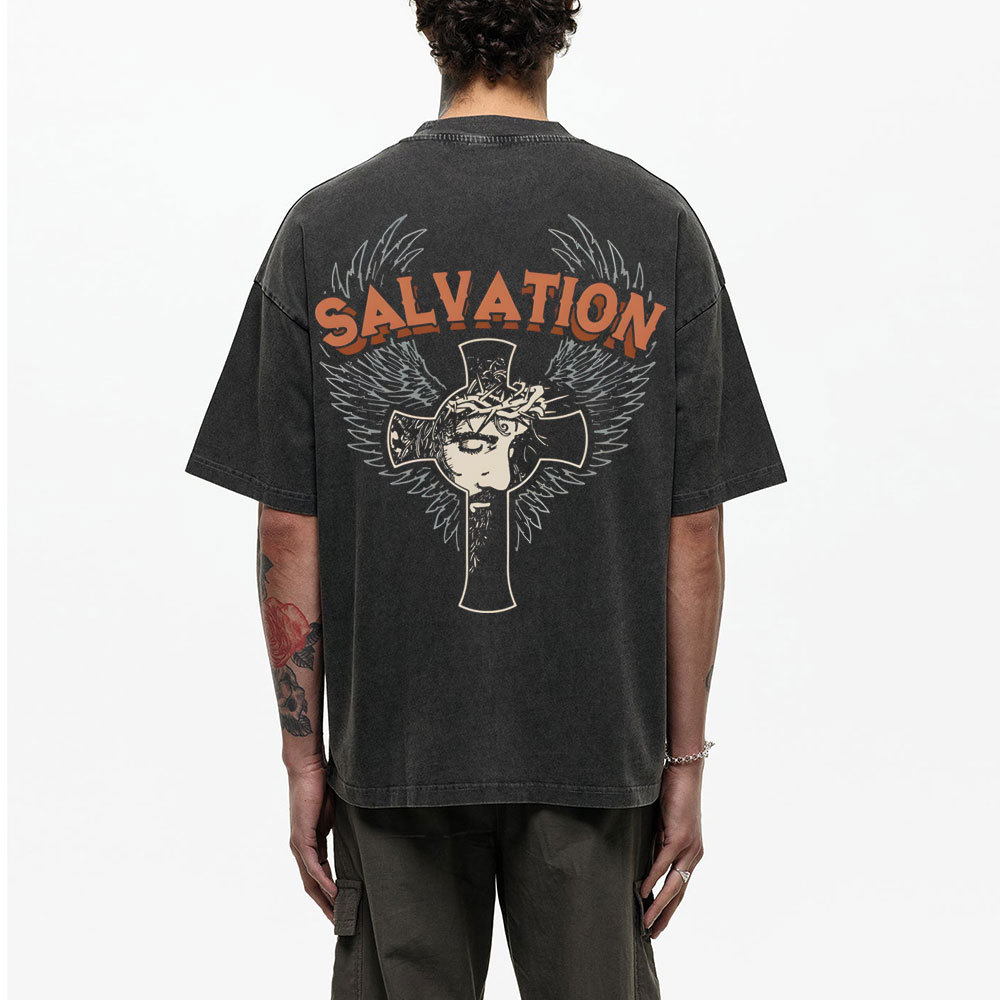 Salvation Christian Washed T-Shirt