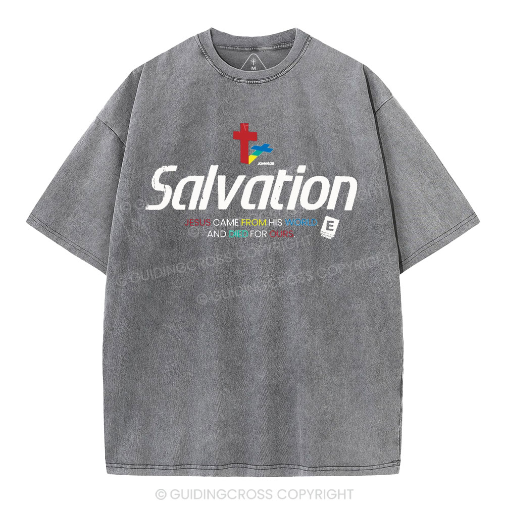 Salvation Christian Washed T-Shirt