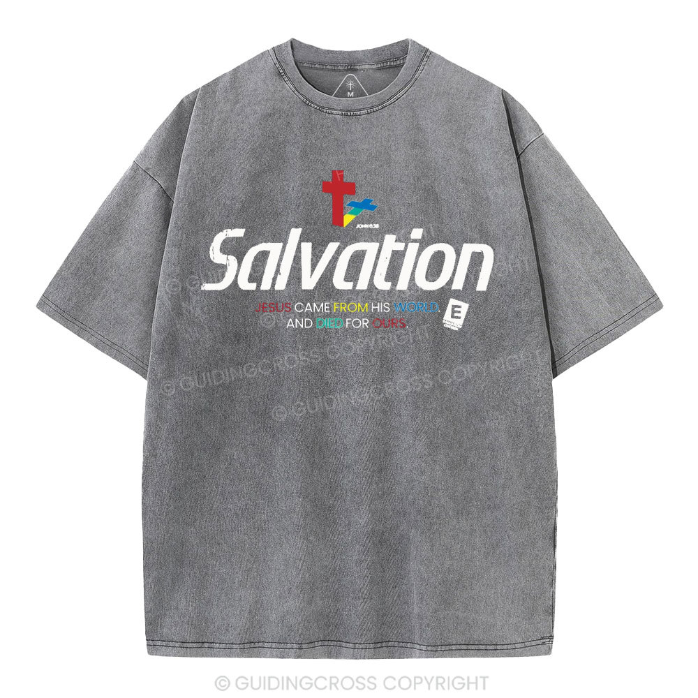 Salvation Christian Washed T-Shirt