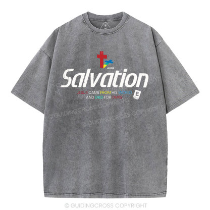 Salvation Christian Washed T-Shirt