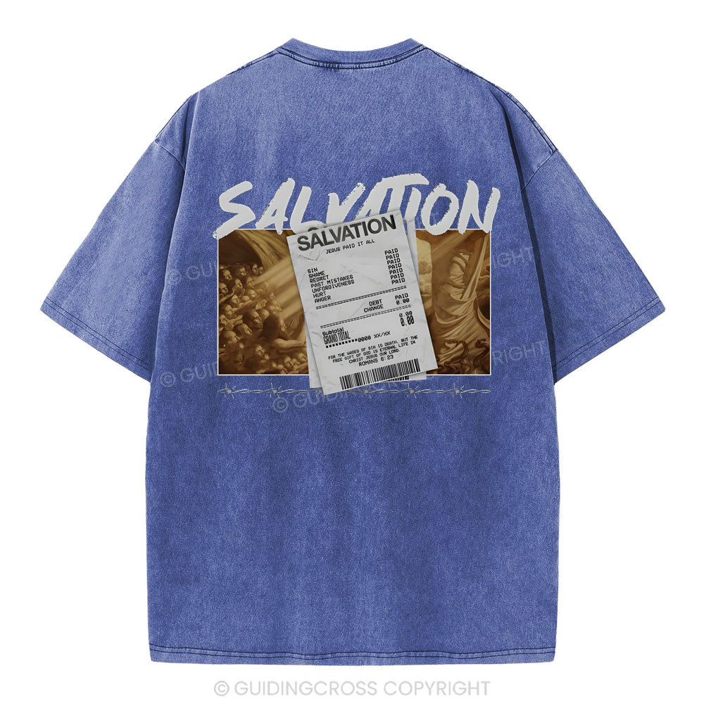 Salvation Christian Washed T-Shirt