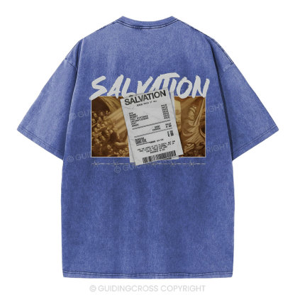 Salvation Christian Washed T-Shirt