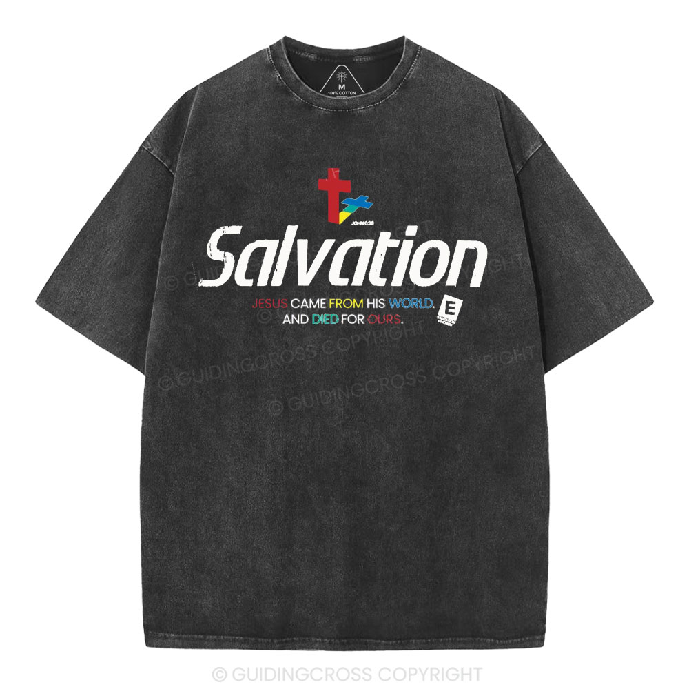 Salvation Christian Washed T-Shirt