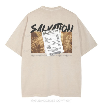 Salvation Christian Washed T-Shirt