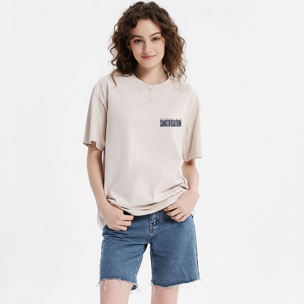 Sanctification Christian Washed T-Shirt