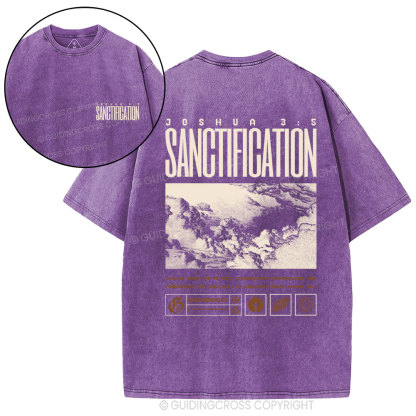 Sanctification Christian Washed T-Shirt
