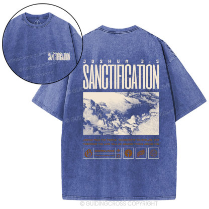 Sanctification Christian Washed T-Shirt