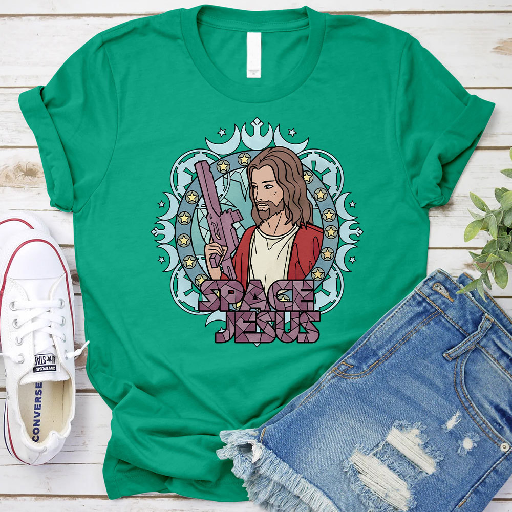 Sapce Jesus Christian T-Shirt
