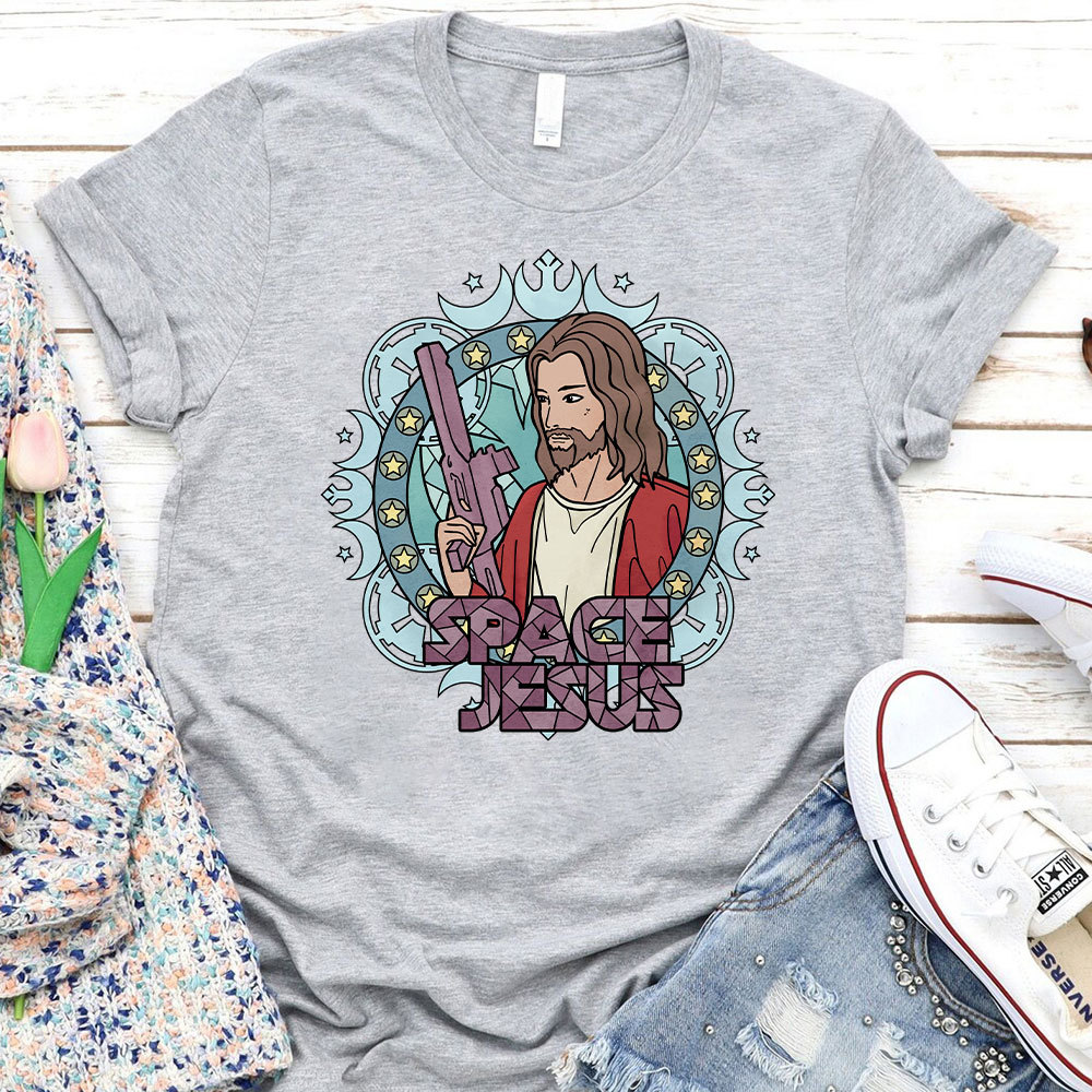 Sapce Jesus Christian T-Shirt