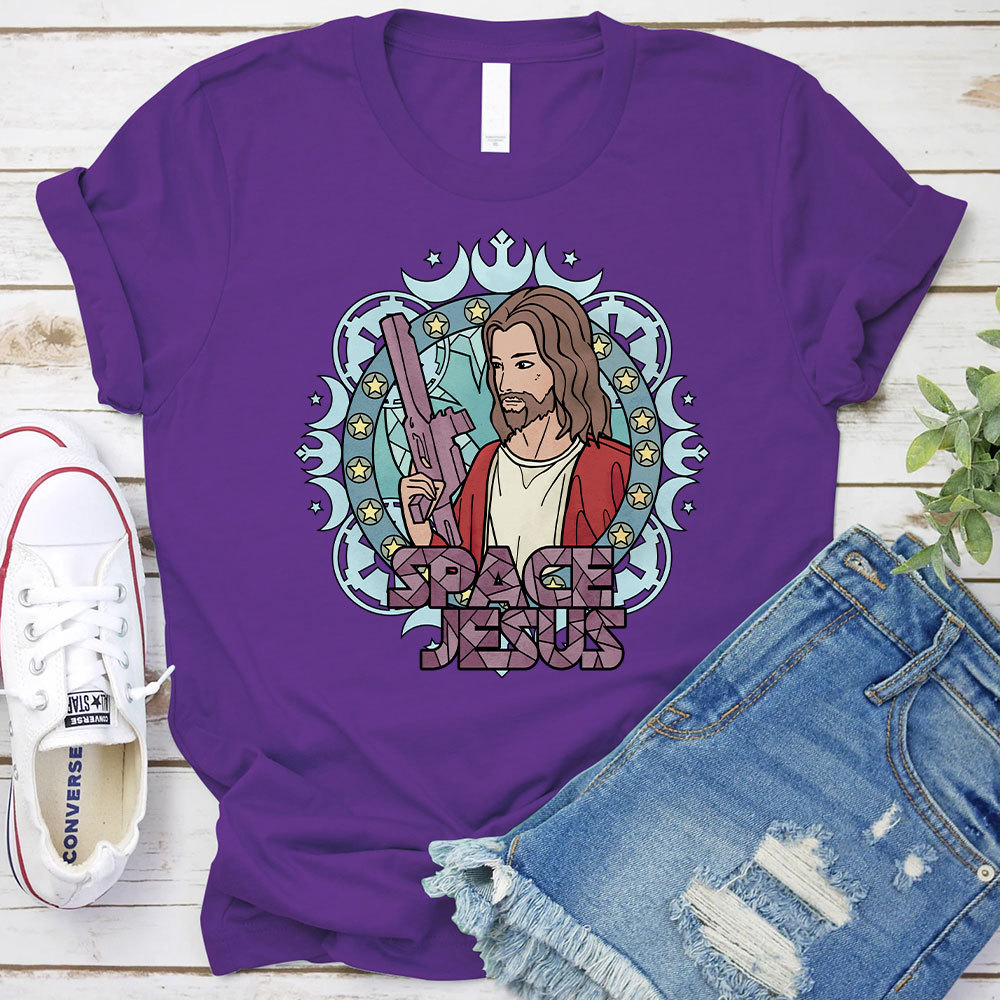 Sapce Jesus Christian T-Shirt