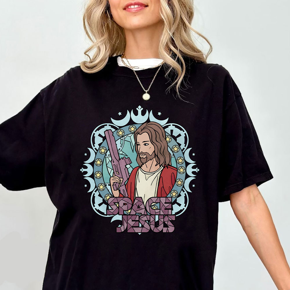 Sapce Jesus Christian T-Shirt