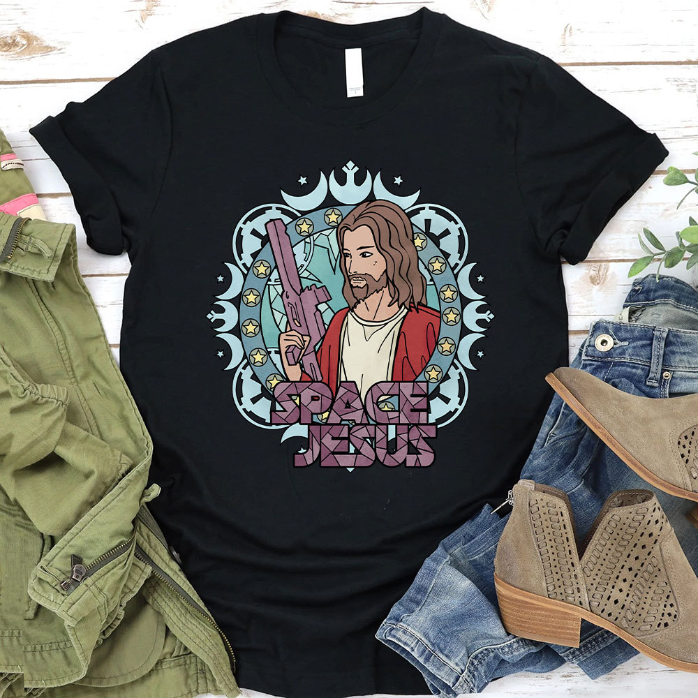 Sapce Jesus Christian T-Shirt