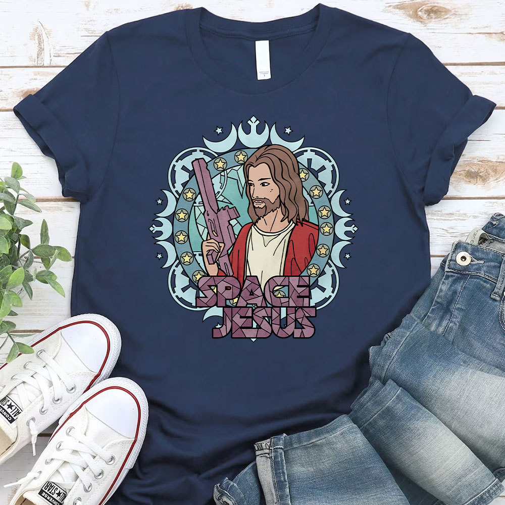 Sapce Jesus Christian T-Shirt