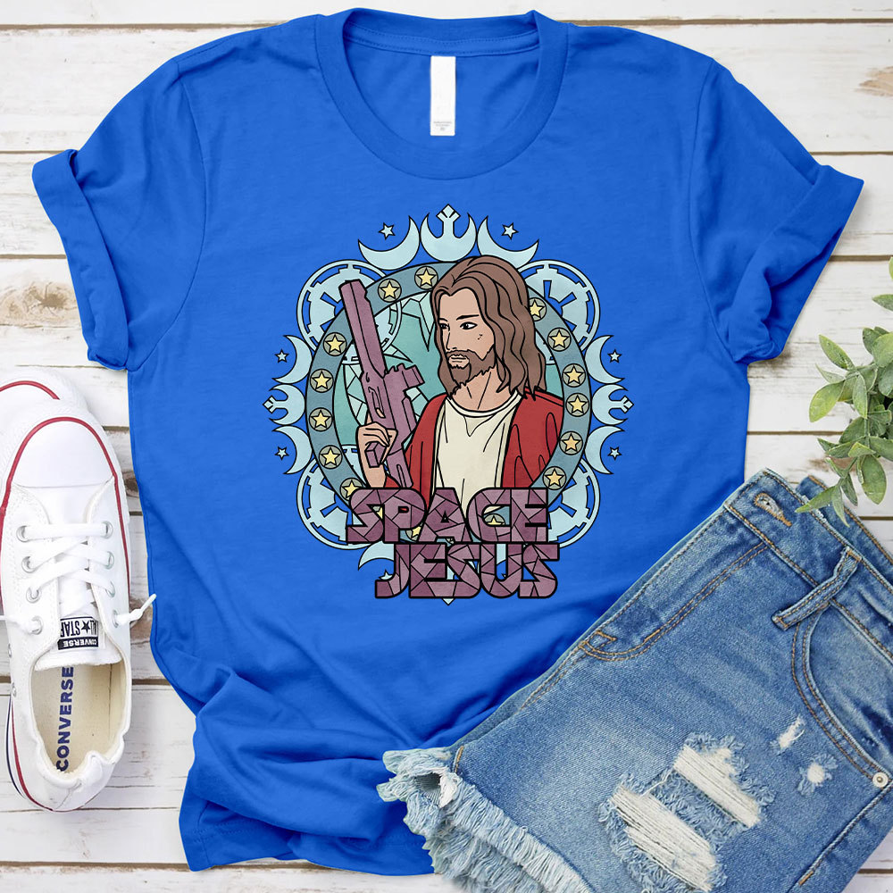 Sapce Jesus Christian T-Shirt