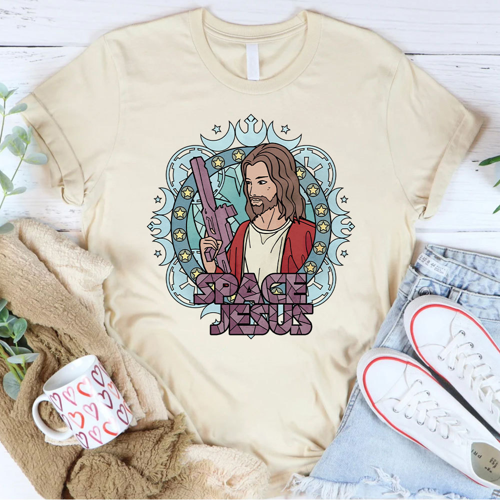 Sapce Jesus Christian T-Shirt
