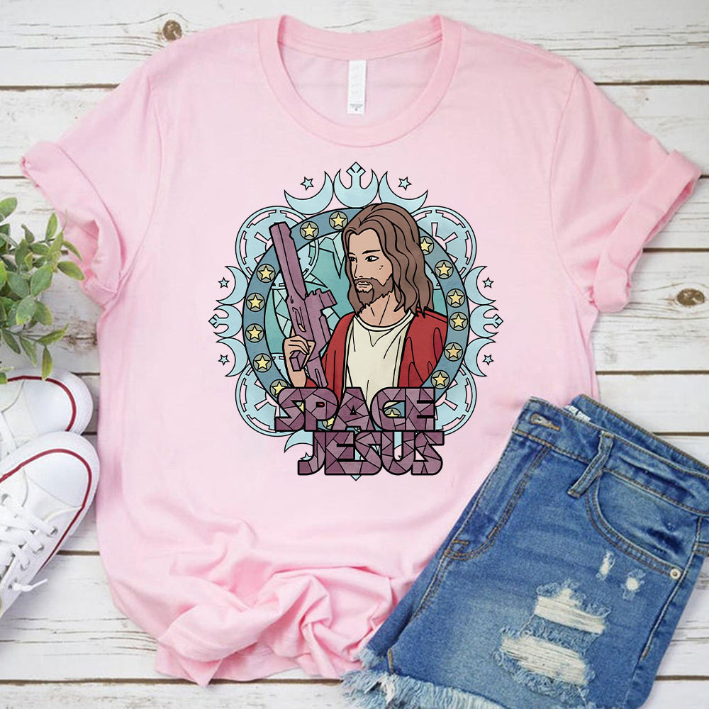 Sapce Jesus Christian T-Shirt