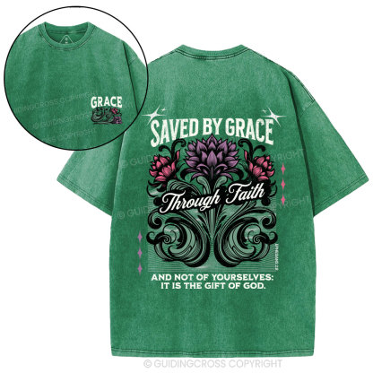 Save By Grace Christian Washed T-Shirt