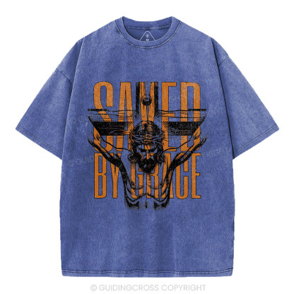 Save By Grace Christian Washed T-Shirt