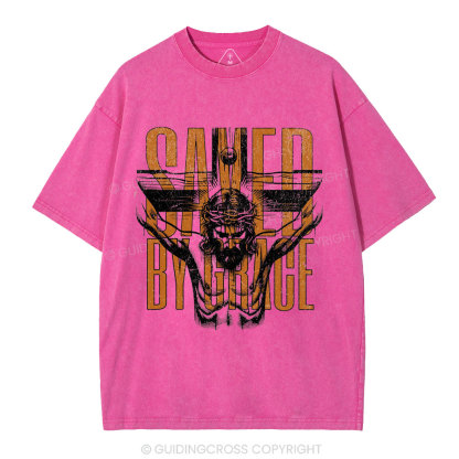 Save By Grace Christian Washed T-Shirt