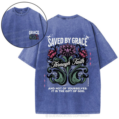 Save By Grace Christian Washed T-Shirt