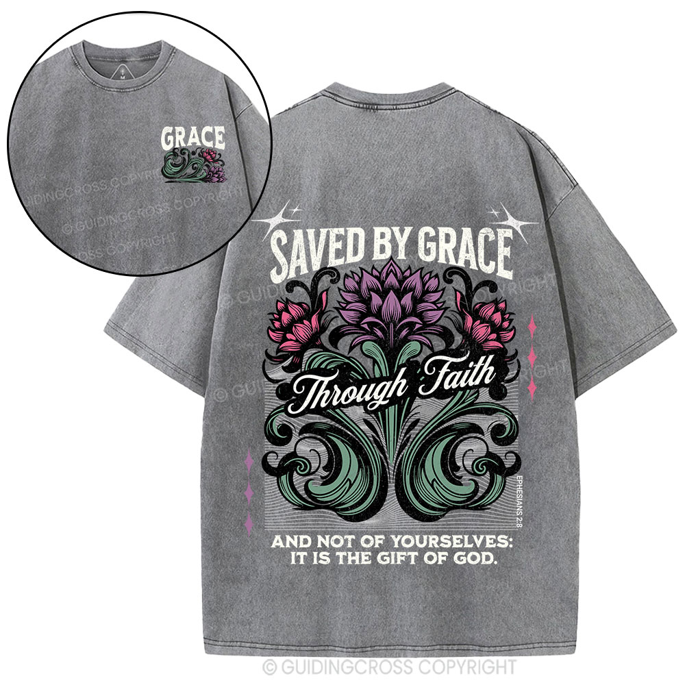 New-Sample Christian Washed T-Shirt Sale - GuidingCross