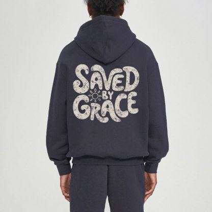 Saved By Grace Christian Fleece Hoodie Set