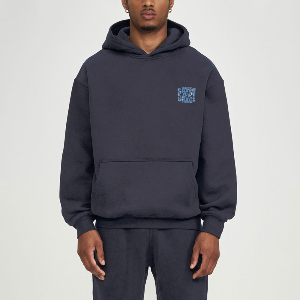 Saved By Grace Christian Fleece hoodie Set