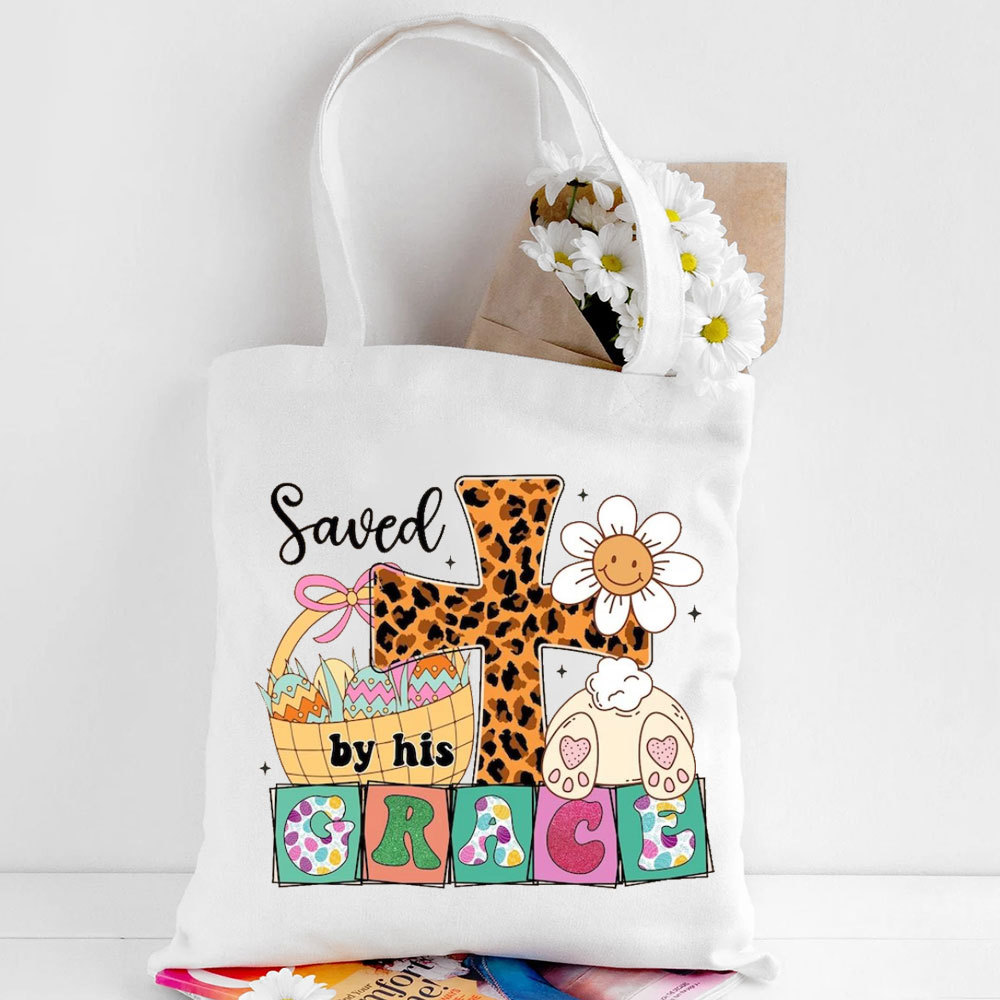 Saved By His Grace Easter Christian T-Shirt