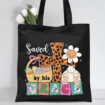 Saved By His Grace Easter Christian T-Shirt