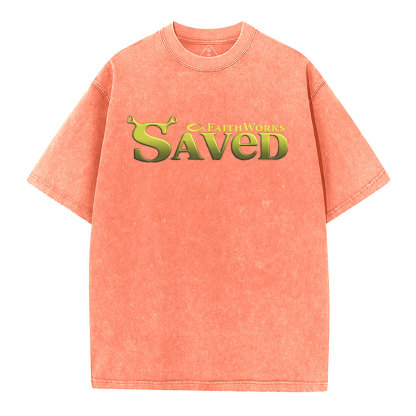 Saved Christian Washed T-Shirt