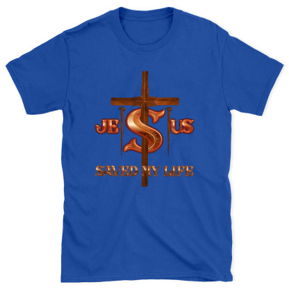 Saved My Life Christian Washed T-Shirt