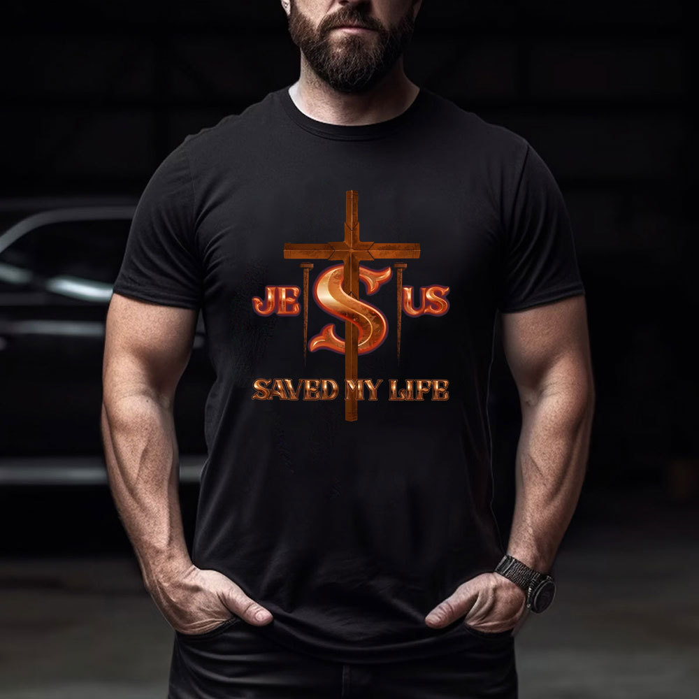 Saved My Life Christian Washed T-Shirt