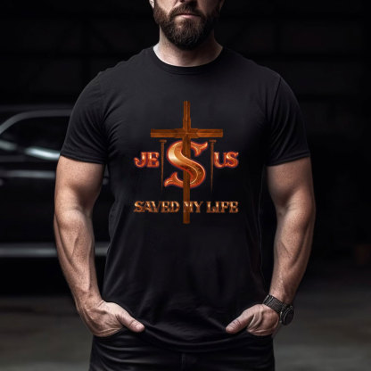 Saved My Life Christian Washed T-Shirt