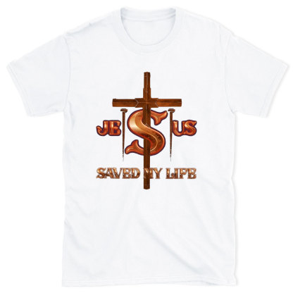 Saved My Life Christian Washed T-Shirt