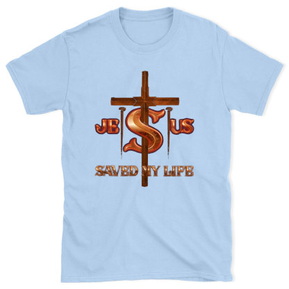 Saved My Life Christian Washed T-Shirt