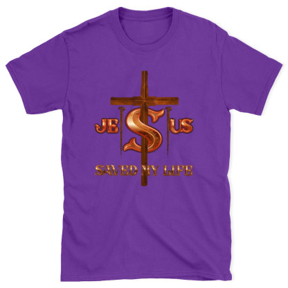 Saved My Life Christian Washed T-Shirt