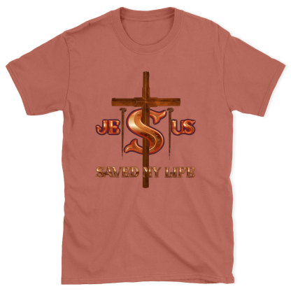 Saved My Life Christian Washed T-Shirt