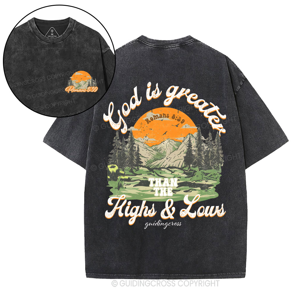 New-Sample Christian Washed T-Shirt Sale - GuidingCross