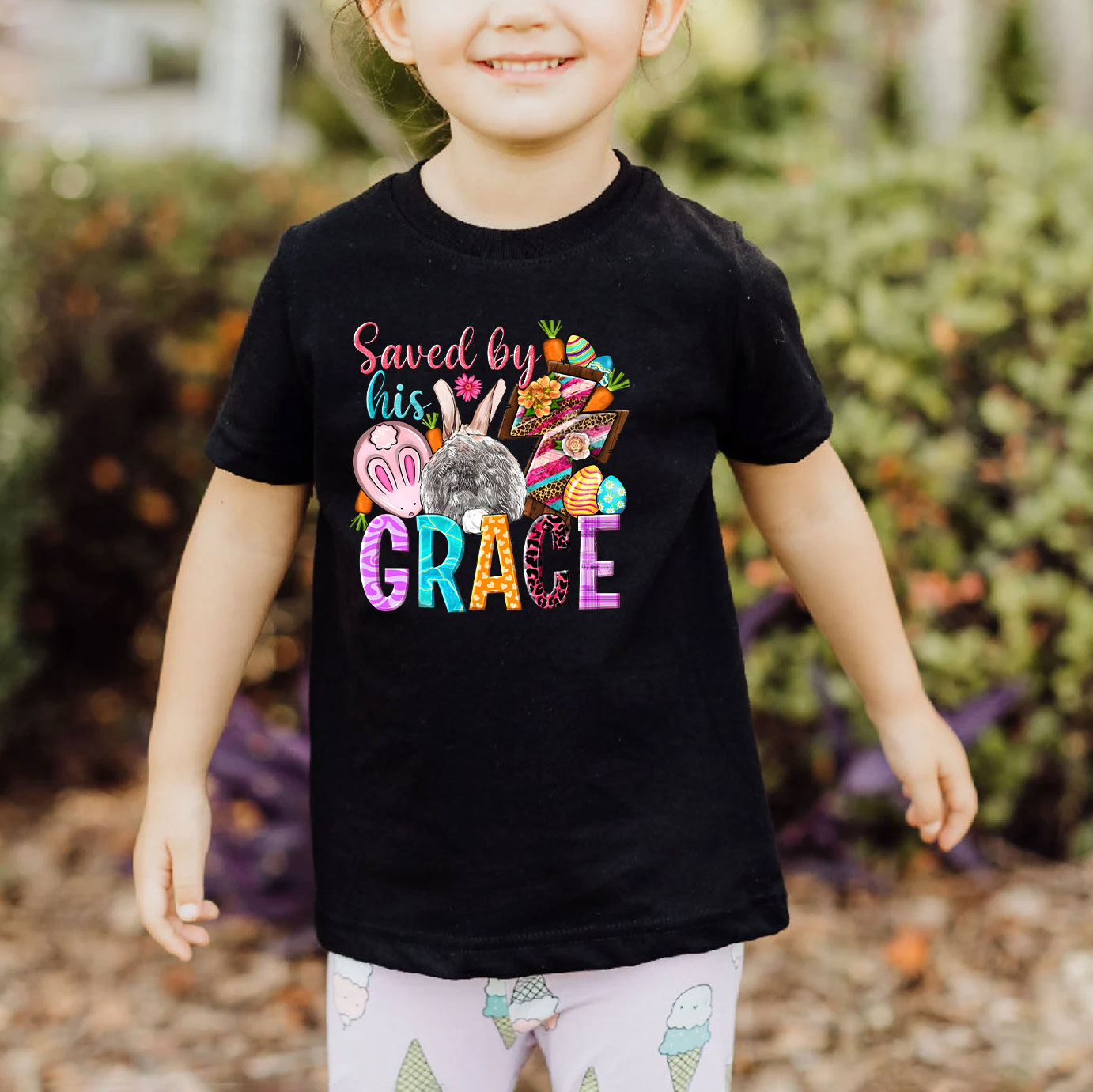 Saved By Grace Kids T Shirt