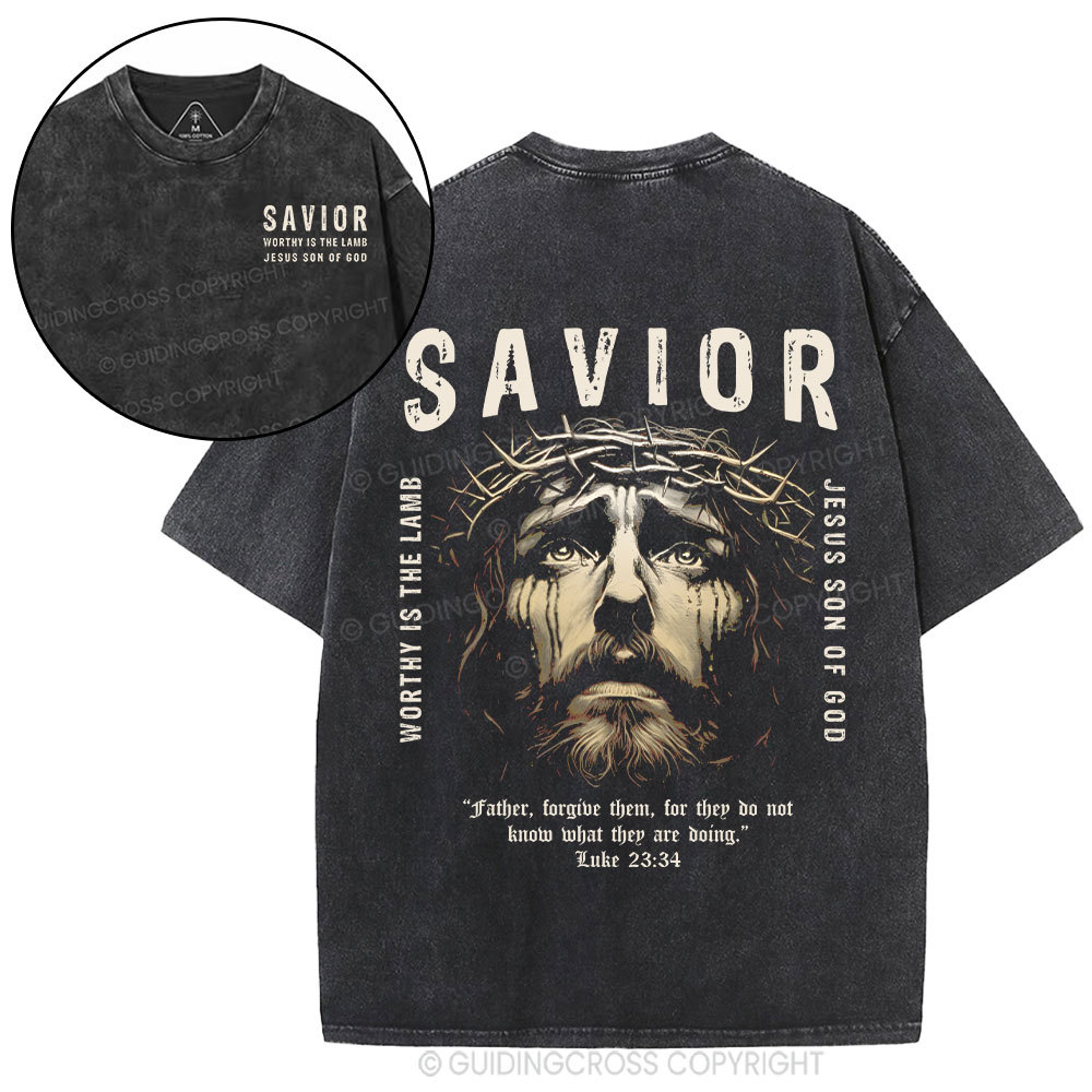 New-Sample Christian Washed T-Shirt Sale - GuidingCross