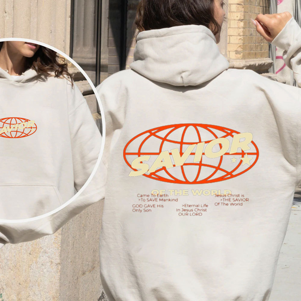 Savior Of The World Christian Fleece hoodie Set