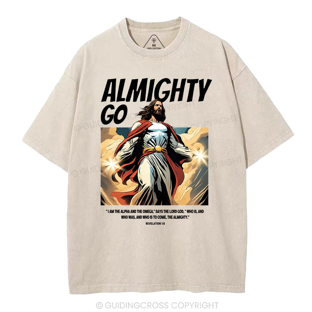 Says The Lord God Christian Washed T-Shirt