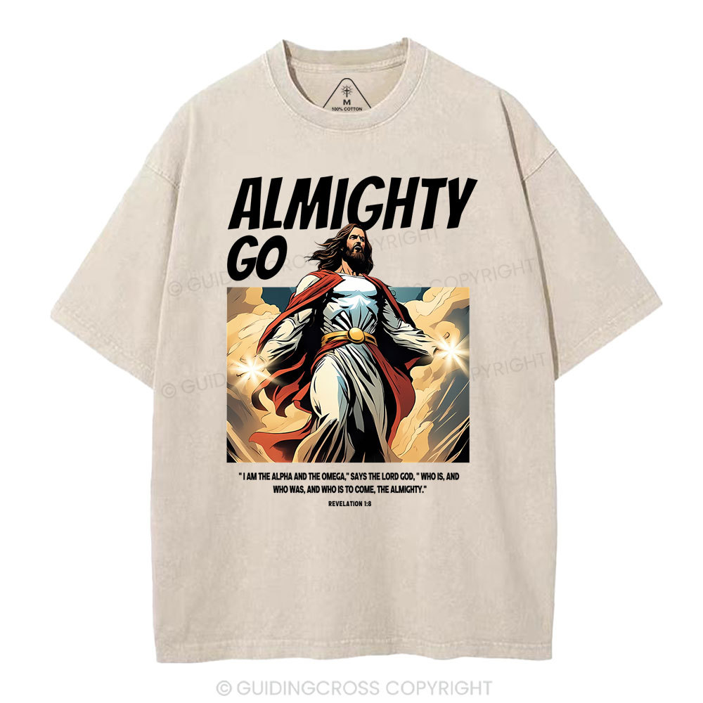 Says The Lord God Christian Washed T-Shirt