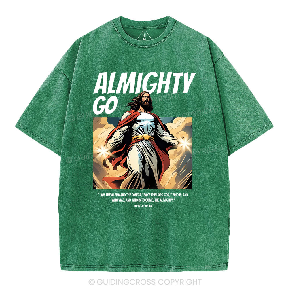 Says The Lord God Christian Washed T-Shirt