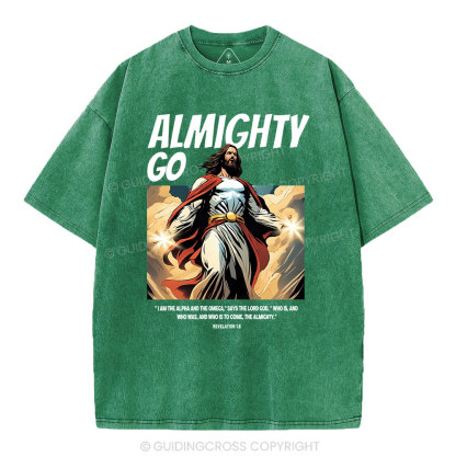 Says The Lord God Christian Washed T-Shirt