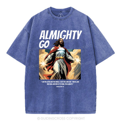 Says The Lord God Christian Washed T-Shirt