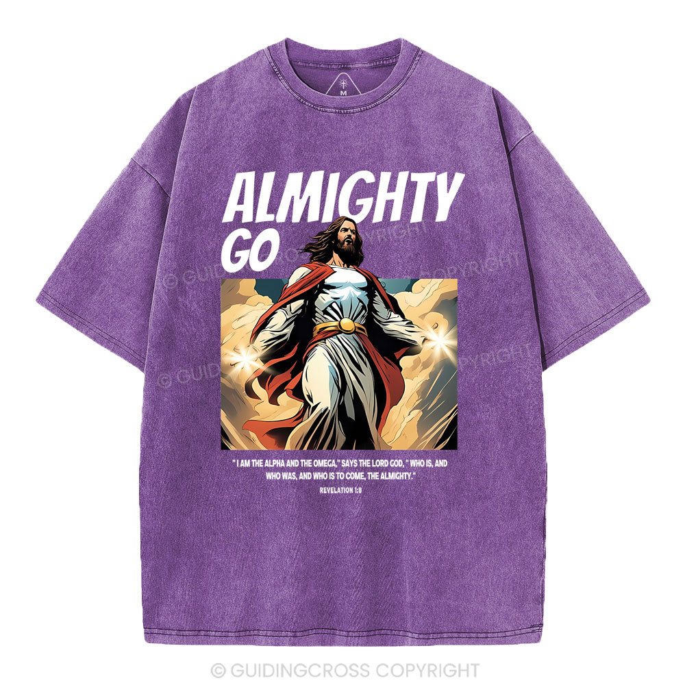 Says The Lord God Christian Washed T-Shirt