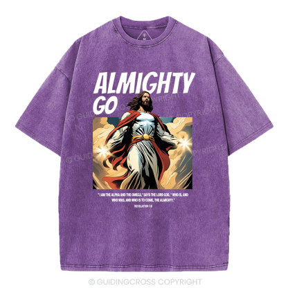 Says The Lord God Christian Washed T-Shirt