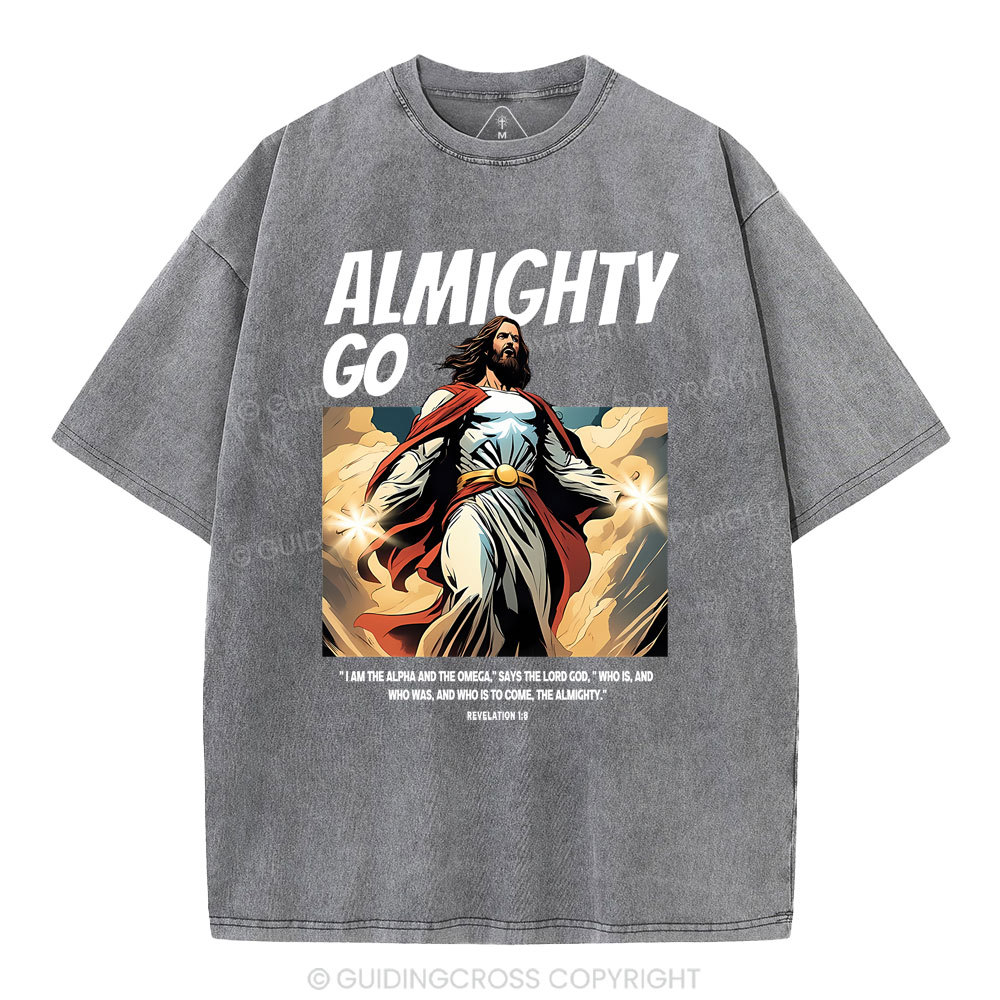 Says The Lord God Christian Washed T-Shirt